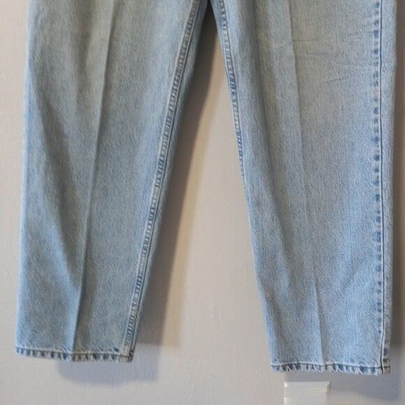 Vintage Levis Size 38x30 550 Relaxed Straight Leg Jeans-Red Tab-1990s-Lt Wash - Picture 4 of 12